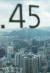 정부가 '2020 세법 개정안'을 발표한 22일 서울 남산타워에서 보이는 빌딩숲이 위로 최고세율 인상률인 숫자 45가 보인다. 뉴스1