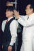 이회창 후보의 둘째아들 수연씨가 1997년 12월 서울대 병원에서 신장을 측정하는 모습. [중앙포토]