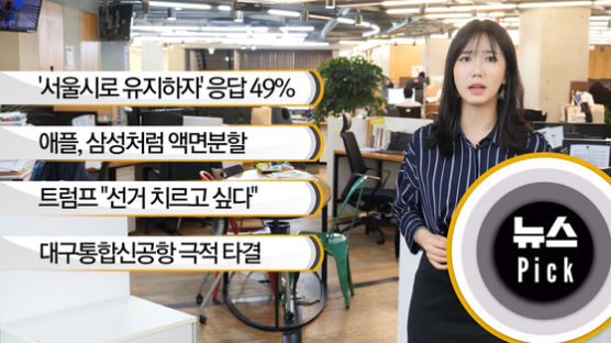 [뉴스픽] 행정수도 이전, 서울 유지 49% vs 세종 이전 42%