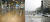2010년 9월 21일 추석 연휴 첫날 쏟아진 비로 서울 지하철 신용산역(왼쪽)과 광화문광장 일대(오른쪽)가 물에 잠겼다. 연합뉴스