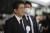 6일 히로시마 원폭투하 75주년 행사에 참석한 아베 신조 총리가 눈을 감고 있다. [로이터=연합뉴스]