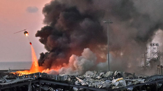 질산암모늄 ‘꽝’…베이루트항에 버섯구름 최소 100명 사망