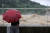 6일 오전 경기도 연천군 군남댐에서 장맛비로 인한 임진강 홍수를 조절하기 위해 물이 방류되고 있다. [연합뉴스]