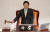 박병석 국회의장이 30일 오후 서울 여의도 국회에서 열린 본회의에서 의사봉을 두드리고 있다. [뉴스1]