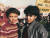 1982년의 해리스(오른쪽). 워싱턴의 하워드대학 1학년 시절 반 인종분리 정책 시위에 참가했다. AP=연합뉴스