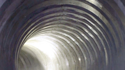 고질적인 신월동 물바다 없앴다, 지하 40m 어마어마한 터널
