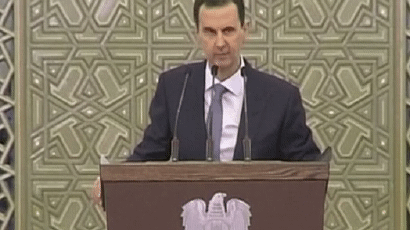 나라 경제 위기 말하다···"어지럽다" 자리 뜬 시리아 대통령