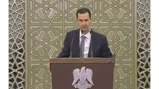 나라 경제 위기 말하다···"어지럽다" 자리 뜬 시리아 대통령