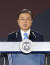 문재인 대통령이 15일 오전 서울 동대문디자인플라자에서 열린 제75주년 광복절 경축식에서 경축사를 하고 있다. [청와대 사진기자단 제공]
