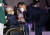 문재인 대통령이 15일 오전 서울 동대문디자인플라자에서 열린 제75주년 광복절 경축식에서 애국지사들을 맞이하고 있다.연합뉴스