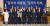 문재인 대통령이 2017년 6월 21일 청와대 본관에서 열린 일자리위원회 위촉장 수여식을 마치고 위원들과 함께 기념 촬영을 하고 있다. 앞줄 오른쪽에서 세 번째가 이스타항공 창업주인 이상직 의원이다. [사진 청와대공동취재단]