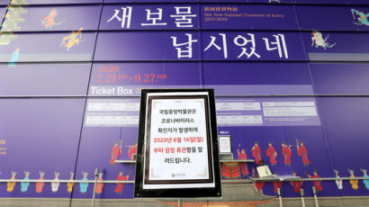 국립중앙박물관·도서관 ‘확진자 휴관’…소비할인권도 잠정중단