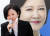 21대 총선 서울 동작을에 당선된 더불어민주당 이수진 의원이 지난 4월 16일 오전 서울 동작구 흑석역 인근에서 주민에게 당선 인사를 하고 있다. [연합뉴스]
