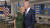 민주당 전당대회 이틀차인 18일(현지시간) 조 바이든 민주당 대선후보의 부인 질 바이든이 텅빈 교실에서 남편의 지원 연설을 마친 뒤 포옹하고 있다. [AP=연합뉴스]