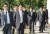  2008년 8월 26일 서울숲에서 열린 한중청년 대표단 간담회에서 이명박 전 대통령을 경호하는 경호원들 모습 [사진제공=청와대]