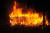 미국 캘리포니아주 배커빌 인근 산불로 형체를 알 수 없게 타버린 가옥. [EPA=연합뉴스]