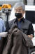 지난 15일 서울 광화문 집회 도중 경찰을 폭행한 혐의로 구속영장이 청구된 정창옥 씨가 18일 서울중앙지법에서 열린 영장실질심사에 출석하고 있다. 정씨는 이날 구속됐다. [연합뉴스]