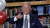 전당대회 이틀째인 18일(현지시간) 조 바이든 전 부통령이 민주당 대통령 후보로 공식 확정된 직후 영상 속에서 환하게 웃고 있다. [AFP=연합뉴스]