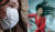 홍콩 민주화 운동가 아그네스 차우와 영화 '뮬란'의 주연배우 유역비를 비교하는 사진이 트위터를 달구고 있다. [트위터캡쳐]