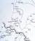지도는 진용선 정선아리랑 연구소장이 손수 그린 정선군 북평면 지명 지도.