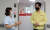 양승조 충남지사(오른쪽)가 지난 22일 천안의료원을 방문, 의료진을 격려하고 있다. [사진 충남도] 