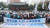 광복절인 15일 오후 서울 종로구 보신각 앞에서 열린 '민주노총 8·15 노동자대회'에서 참석자들이 구호를 외치고 있다. 연합뉴스