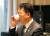 송영길 더불어민주당 의원이 21일 서울 종로구 포시즌스호텔에서 열린 평화통일포럼 '광복 75주년, 새로운 한반도 건설을 위한 역할과 과제'에 참석해 물을 마시고 있다. 뉴스1