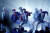 2017년 11월 19일 미국 아메리칸 뮤직 어워드 무대에서 ‘DNA’를 선보인 방탄소년단. [AP=연합뉴스]