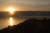 갈릴리 호수에 아침 해가 떠오르고 있다. 햇살이 비치면 호수가 황금빛으로 물든다. 갈릴리=백성호 기자