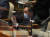 이낙연 민주당 대표가 1일 오후 국회 본회의장에 열린 정기국회 개회식에서 자리에 앉아 손소독을 하고 있다. [연합뉴스]