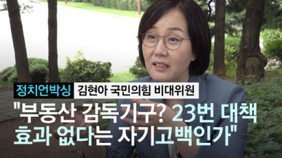 [정치언박싱]김현아 "부동산 감독기구? 23번 대책 효과없다는 고백인가" 