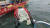 지난 5일 오전 충남 보령시 원산도 해상에서 낚싯배와 충돌한 고무보트가 침수돼 있다. [사진 보령해경]