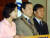 2003년 9월 추미애,조순형 새천년민주당 공동대표, 정범구 대변인(왼쪽부터)이 노무현 대통령의 정치개혁발언에 대한 입장을 밝히고 있다. 장문기 기자