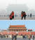최근 중국의 대기 질이 점차 개선되고 있다.사진은 2013년(위쪽)과 2017년 중국 베이징 천안문 광장 모습. 로이터·신화=연합뉴스