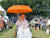  지난달 14일 오전 충남 천안 국립 망향의 동산에서 열린 '일본군 위안부 피해자 기림의 날' 행사에 참석한 이용수 할머니. [연합뉴스]
