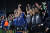 FC서울에 1-0으로 승리한 뒤 만세삼창 세리머니를 선보이는 인천 유나이티드 선수들. [사진 프로축구연맹]
