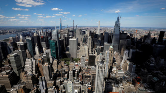 뉴욕·런던 코로나발 도심 탈출···맨해튼 공실률 14년새 최고