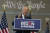 조 바이든 미국 민주당 대선 후보가 20일(현지시간) 펜실베니아주 필라델피아에서 연설하고 있다. [AP=연합뉴스]