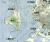 1946년 미군정에서 발행한 인천항 인근 지도. 유엔군 선봉대는 월미도 북쪽에 튀어나온 녹색 해안에 상륙을 감행했다. 지리적으로 제방을 쉽게 차단하여 섬을 고립시킬 수 있는 위치이기도 했지만, 인천항 인근의 유일한 백사장이었기 때문이었다. [미군]