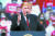 재선이 걸린선거를 앞둔 도널드 트럼프 미국 대통령. 하반기 경제 V자 반등을 자신하고 있다. AP=연합뉴스