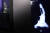 29일 국립중앙박물관 특별전 '빛의 과학, 문화재의 비밀을 밝히다' 언론 공개회에서 보물 제331호 금동반가사유상 X선 촬영 사진이 전시돼 있다. [연합뉴스]