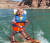 리치 험프리스(생후 6개월 4일)가 이달 초 미국 유타 주(州)의 파월 호(Lake Powell)에서 수상스키를 타고 있다. 인스타그램 캡쳐
