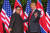  2018년 6월 12일 싱가포르에서 사상 첫 북미정상회담을 연 도널드 트럼프 미국 대통령과 김정은 북한 국무위원장. [EPA=연합뉴스]