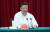시진핑 중국 국가주석이 지난달 20일 안후이성 허페이에서 장강(長江) 지역 발전을 도모하는 좌담회를 주재하고 있다. [중국 인민망 캡처]