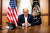 백악관이 지난 4일 공개한 트럼프 대통령 사진. AFP=연합뉴스