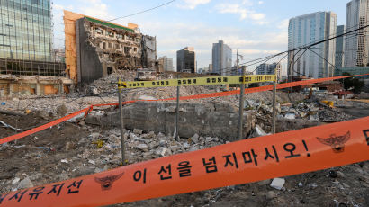 서울 성수동 아파트 공사장서 6·25 때 포탄 발견…軍에서 회수
