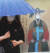 경기도 수원시청 앞 게시판에 마스크를 착용한 정조대왕 어진이 걸려 있다. 연합뉴스