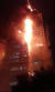 지난 8일 오후 11시 7분께 울산시 남구 신정동 아르누보 아파트에서 화재가 발생해 불길이 번지고 있다. 뉴시스