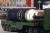 북한은 지난 10일 평양 김일성 광장에서 열린 당 창건 75주년 열병식에서 신형 잠수함발사탄도미사일(SLBM) 북극성 4A를 공개했다. [노동신문=뉴스1]