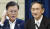 문재인 대통령(왼쪽)과 스가 요시히데(菅義偉) 일본 총리. 청와대·EPA=연합뉴스